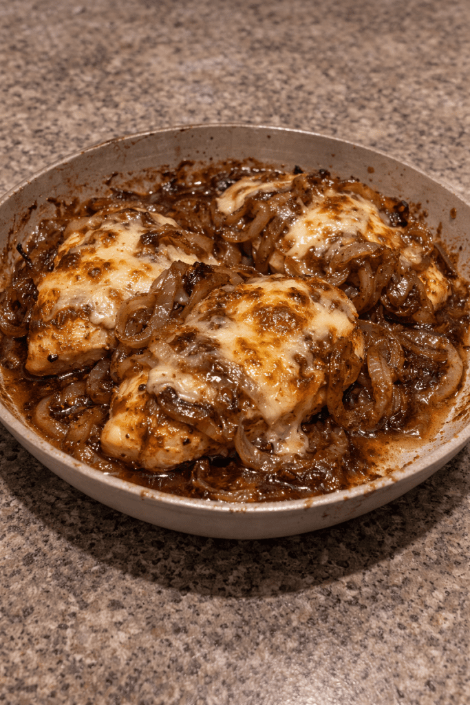 French Onion Chicken - Balanced Healthy Meals