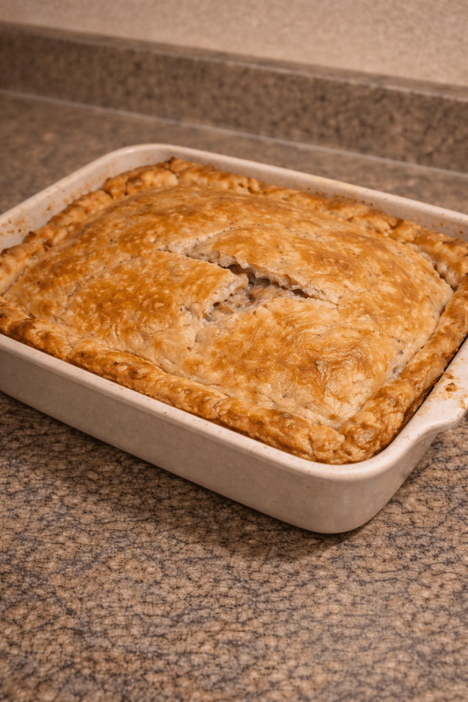 Mushroom Potato Pie - Balanced Healthy Meals