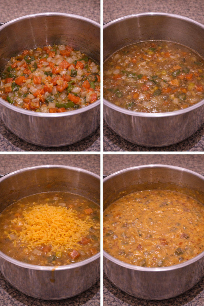 how to make nacho cheese soup