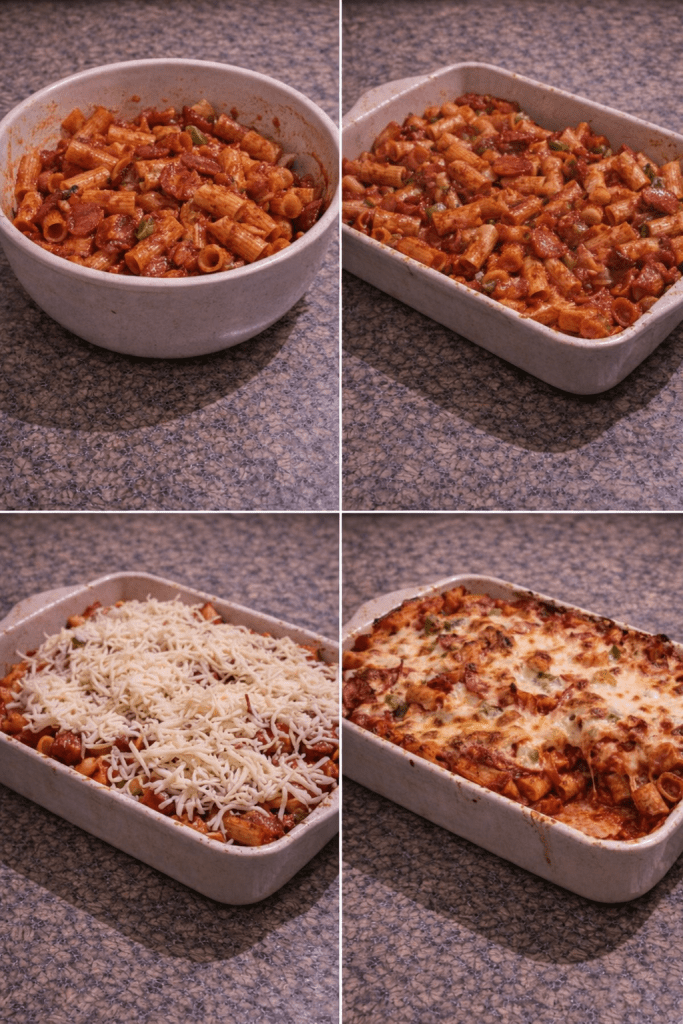 How To Make Pizza Pasta Bake