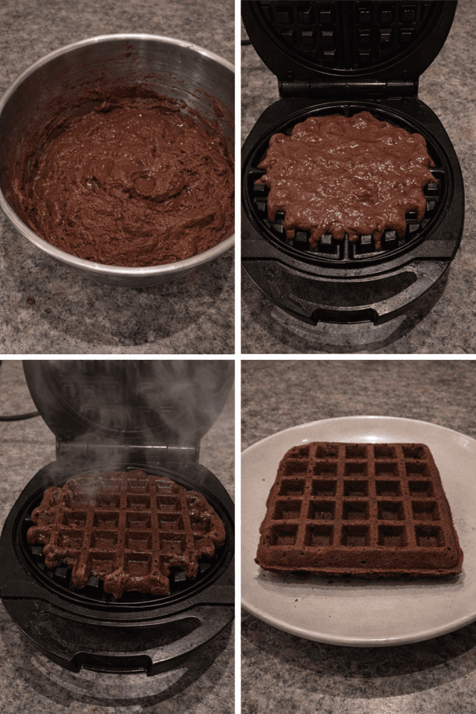 How To Make Cocoa Waffles