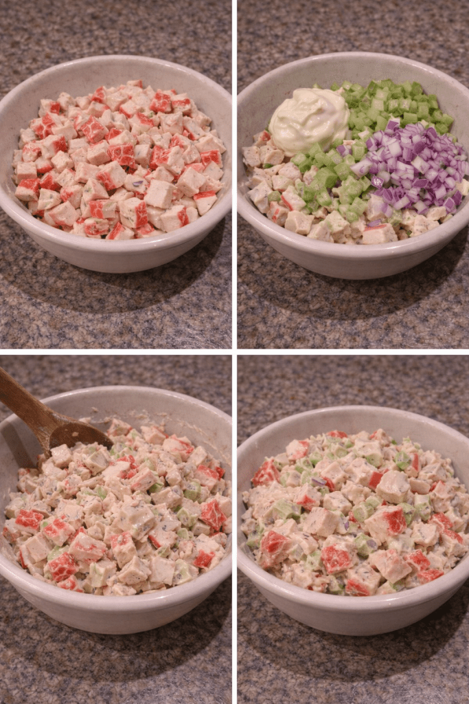 how to make crab salad