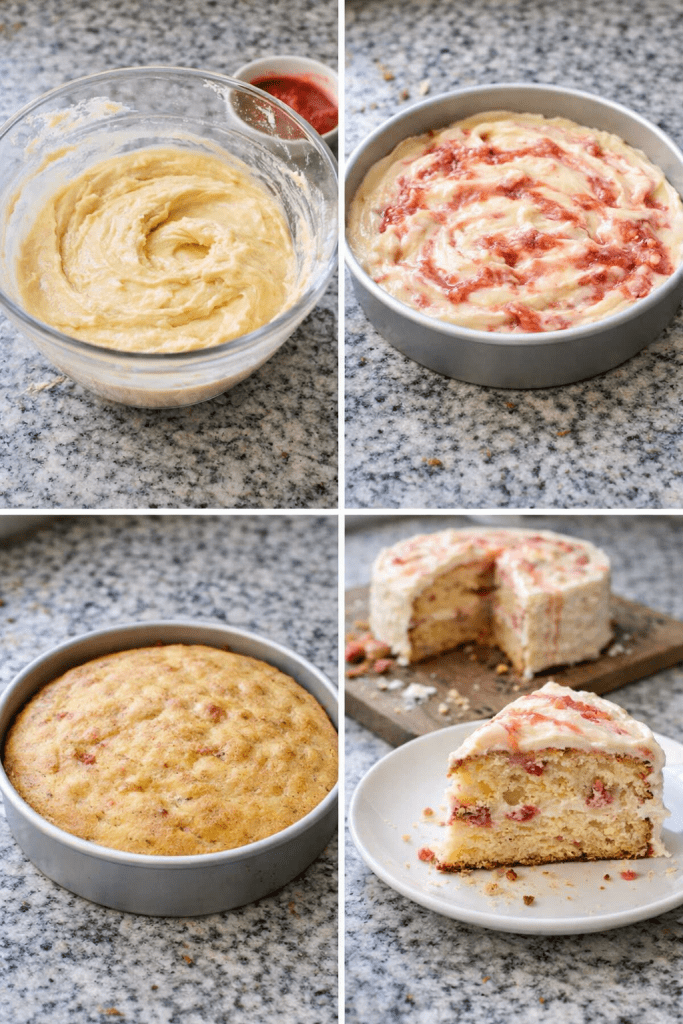 How To Make Strawberry Lemonade Cake
