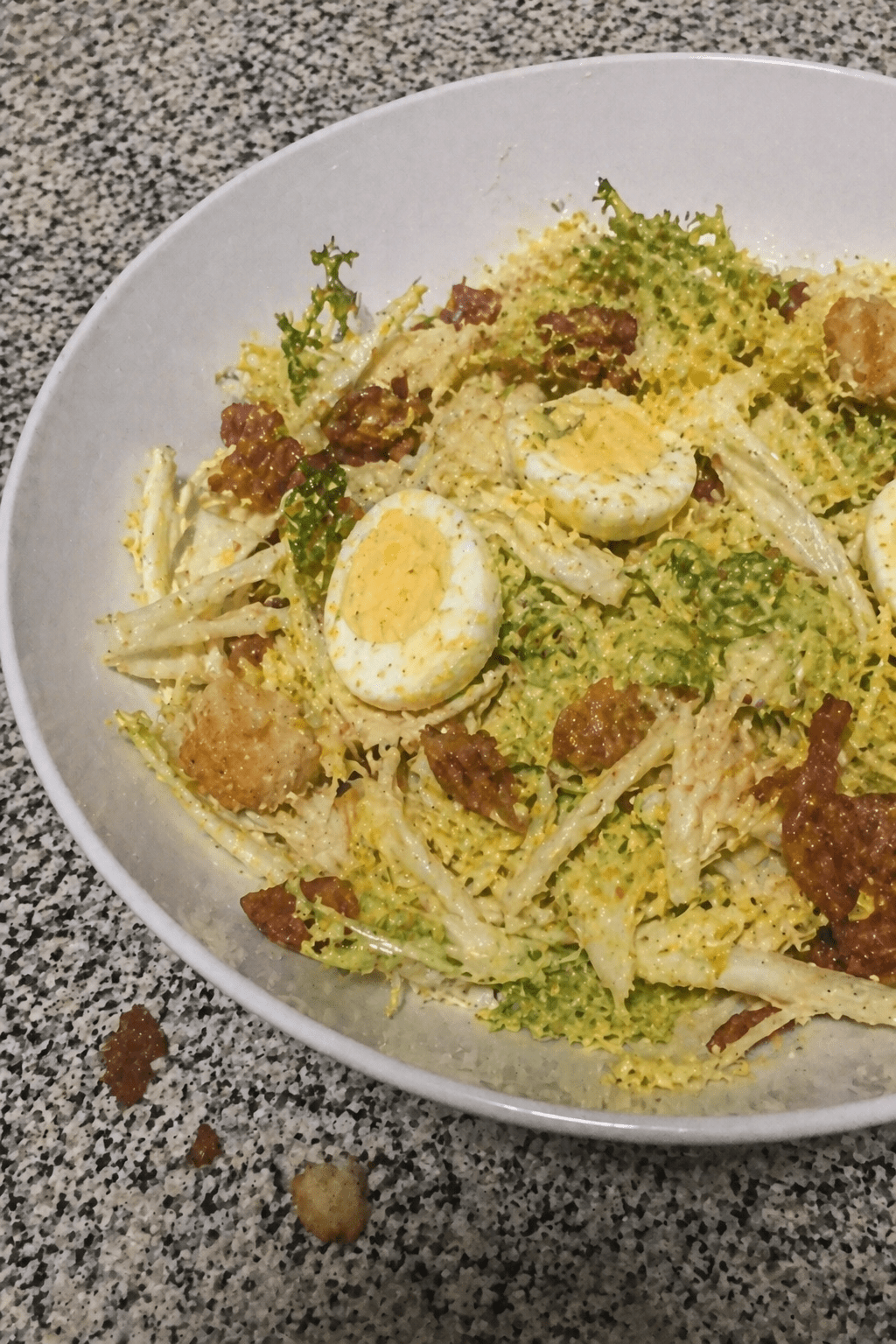 Frisee Salad - Balanced Healthy Meals