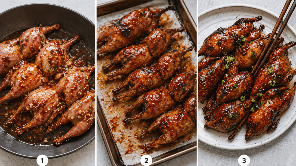 How To Make Roast Korean Quail